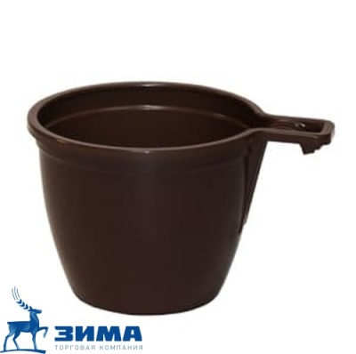 картинка Чашка кофейная коричневая 200 мл (50*1) 1500 шт от Торговой Компании "Зима"