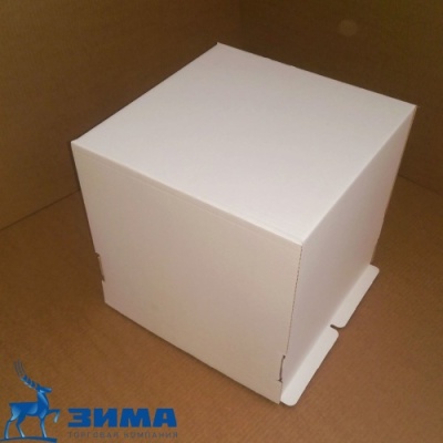 картинка Коробка тортовая 300*300*300 ВЕРХ (50 шт) от Торговой Компании "Зима"