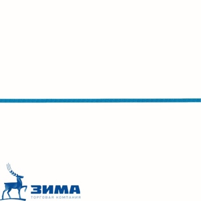 картинка Лента цветная ГОЛУБАЯ 3 мм,100 м 59514 от Торговой Компании "Зима"