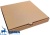 картинка Коробка пицца 450х450х40 крафт  (50 шт) от Торговой Компании "Зима"