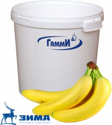 картинка КремМикс "Банановый аромат" (ведро 13 кг) от Торговой Компании "Зима"