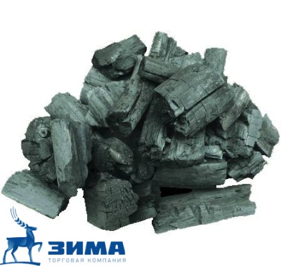 картинка Уголь древесный (10 кг.) от Торговой Компании "Зима"