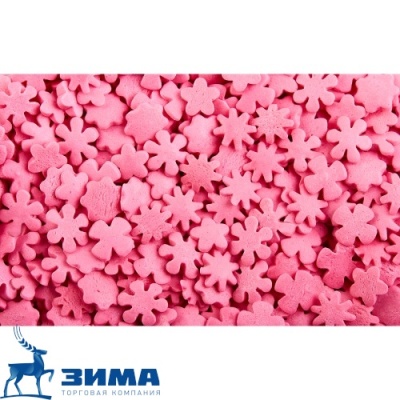 картинка Посыпки Полевые цветы розовые (уп. 0,75 кг) tp63162 от Торговой Компании "Зима"