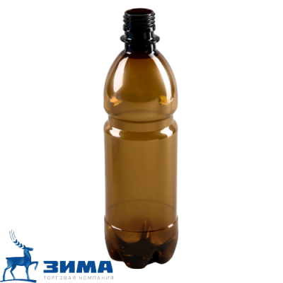 картинка Бутылка 0,5 л.ПЭТ(коричневая)  (100 шт) от Торговой Компании "Зима"