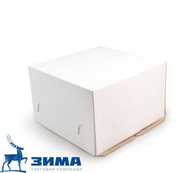 картинка Коробка тортовая 300*300*180 ВЕРХ (100 шт) от Торговой Компании "Зима"