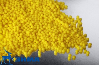картинка ДРАЖЕ ЗЕРНОВОЕ взорванные зерна риса в цветной кондитерской  глазури ЖЕЛТОЕ  (уп 1,5 кг) от Торговой Компании "Зима"