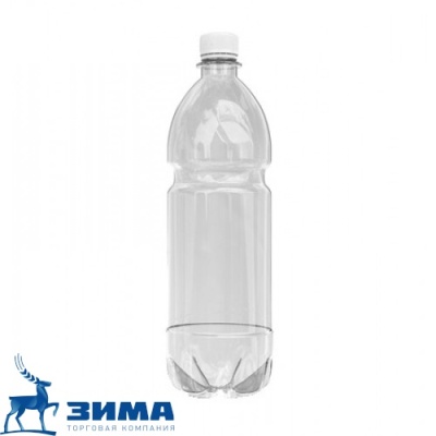 картинка Бутылка прозр.с бел.крышкой 500 мл.ПЭТd-28(100 шт) от Торговой Компании "Зима"