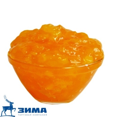 картинка Конфитюр деликатесный Абрикосовый с кусочками Т (ведро 12,5 кг) от Торговой Компании "Зима"