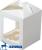 картинка Коробка для кулича с ложементом ForGenika JUMPL Window White 160*160* 180 (150 шт) от Торговой Компании "Зима"