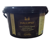 Паста термостабильная шоколадная Hallipso с вафельной крошкой (ведро 3 кг)