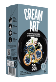 Сливки растительные "CREAMART" 33% c добавлением молочного жира (мдж 8%) без сахара (12 шт х 1 л)