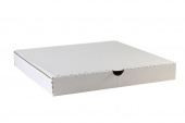 Коробка пицца 340х340х40 серая (50 шт) ДНО+КРЫШКА