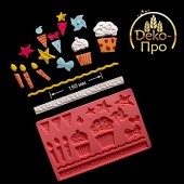 34732  МОЛД силиконовый КАПКЕЙКИ 2012,71см