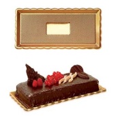 36140. Поднос МЕДОРО пластик. прямоуг.золото  15х25 см (150... 36140. Поднос МЕДОРО пластик. прямоуг.золото  15х25 см (150...