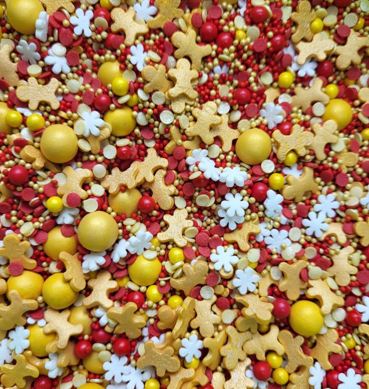 Новогодние посыпки - превращаем изделия в зимнюю сказку!