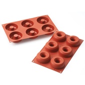 SF170. Форма силикон.СИЛИКОНФЛЕКС донатс  (1 шт) SF170. Форма силикон.СИЛИКОНФЛЕКС донатс  (1 шт)