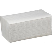 Полотенца бумажные листовые белые 1-сл. (20 уп=250 лист) 31676