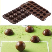 SCG34. Форма силик. ИЗИ-ШОК футбольный  мяч  (короб 1 шт)