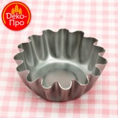 1706 ФОРМА гофр. для выпеч. d1=45мм,d2=70мм,h26, 50 мл 1706 ФОРМА гофр. для выпеч. d1=45мм,d2=70мм,h26, 50 мл