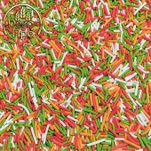 ipDE.mix №4 ПОСЫПКА ВЕРМИШЕЛЬ разноцв.микс(мешок 25 кг)