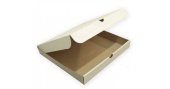 Коробка пицца 350х350х40 сераяК (50 шт)