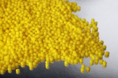 ДРАЖЕ ЗЕРНОВОЕ взорванные зерна риса в цветной кондитерской глазури ЖЕЛТОЕ (уп 1,5 кг)