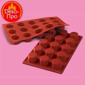 1294 Форма силиконовая ВОСЬМИГРАННИК d38хh26 15 фигур 1294 Форма силиконовая ВОСЬМИГРАННИК d38хh26 15 фигур