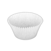 66141. Капсула бумажн.трюфель №110 белая (короб 1000 шт) 66141. Капсула бумажн.трюфель №110 белая (короб 1000 шт)