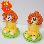 41955 Сахарные фигурки объемные ЛЕВ (упаковка 25 шт)