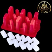 47820.Силиконовая форма для мороженого (12 фигур) 47820.Силиконовая форма для мороженого (12 фигур)