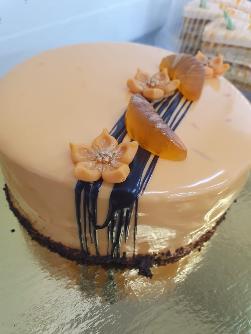 Бенто-торт "Шоколад-Апельсин"