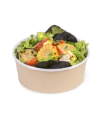 OSQ ROUND BOWL 1300 Контейнер круглый ДНО КРАФТ d-185.h-70 (210 шткор)