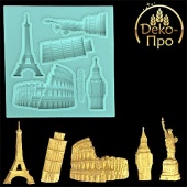 45624 МОЛД силиконовый Набор Путешествия 21х44см 45624 МОЛД силиконовый Набор Путешествия 21х44см