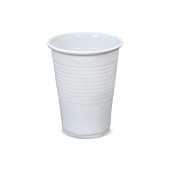 Стакан 200 мл.разовый Белый (1001) 4000 шт Диапазон