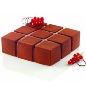 CUBIC. Форма силиконовая КУБИК белая (1 шт) CUBIC. Форма силиконовая КУБИК белая (1 шт)