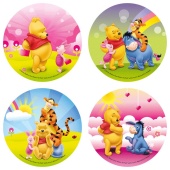 72142 Вафельные пластины Винни-Пух 21 см (12 шт)