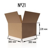 Гофроящик №21 ГОСТ 13512-91 (380 380 228) Т 23