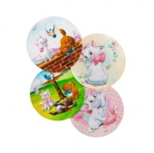 73853 Вафельные пластины Коты Аристократы - 14,5 см (27 шт)