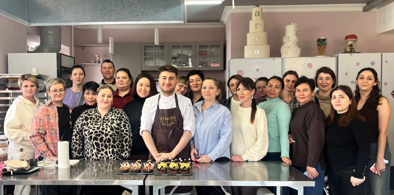 Профессиональное кондитерское искусство - практический мастер-класс от компании «Италика-Трейдинг»