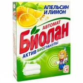 Стиральный порошок Биолан Апельсин Лимон 350 г.1шт