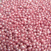 Украшение сахарист. МОНПАРЕЛЬ розовый жемчуг (пакет 0,5 кг) 33045