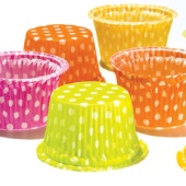 60820. Форма бумаж.МАФФИН 50-36 горошек  (короб 768 шт)