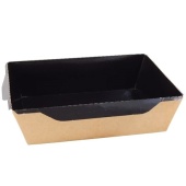 OSQ Коробка салатник OpSalad 500 без крышки BLACK Edition WOOD (600 шт)