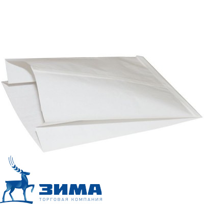 картинка Пакет бумажный 210*140*60мм(100 шт)  белый ЖС от Торговой Компании "Зима"