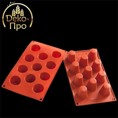 Форма силиконовая ЦИЛИНДР 11 фигур d45хh48  1352 от Торговой Компании "Зима" картинка Форма силиконовая ЦИЛИНДР 11 фигур d45хh48  1352 от Торговой Компании "Зима"