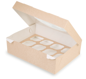 OSQ Muf 12 Коробка для маффинов 330х250х100 (100 шт)