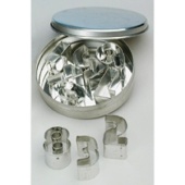 STP34. Форма-резак металл ЦИФРЫ (9 шт)