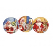 14425 Вафельные пластины Новый год 14,5 см (27 шт)