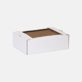 Гофролоток 143 белый 369 246 89  (упаковка 50 шт)