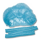 Берет-шапочка одноразовый голубой (1001) 1000 штуп